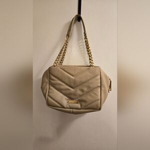 Rebecca Minkoff Maxi Top Zip Shoulder Bag with Gold Hardware Women's Handbag